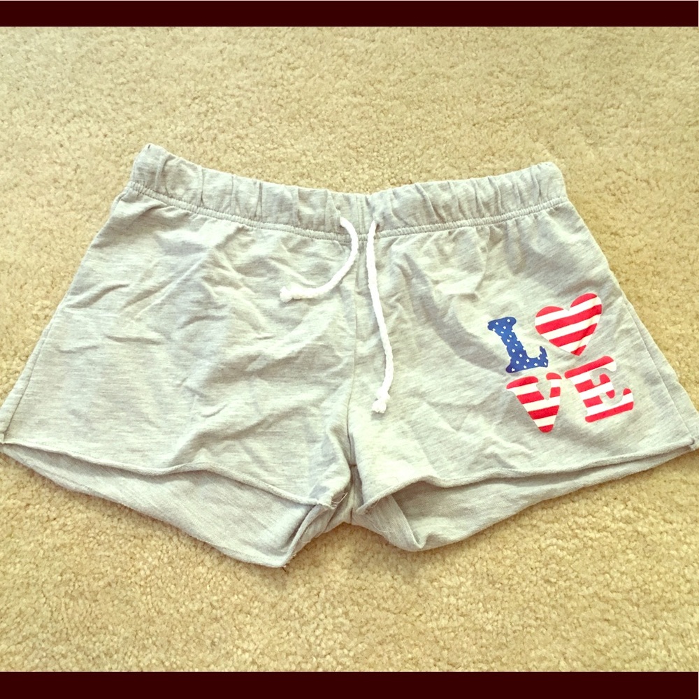🙌 *LOWEST PRICE* LOVE Printed Cotton Shorts